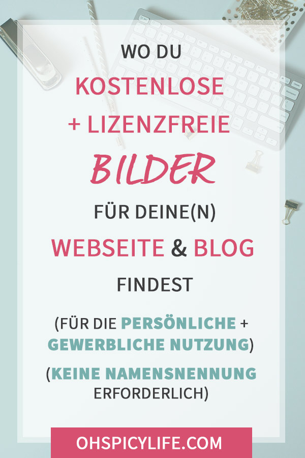 Wo Du Kostenlose Und Lizenzfreie Bilder Fur Blog Webseite Social Media Und Kommerzielle Nutzung Findest